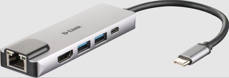 ADAPTADOR RED D-LINK USB-C 5 EN 1 USB-C 3*USB3 HDM