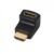 Adaptador HDMI acodado  A/H-A/M  negro