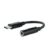 CABLE ADAPTADOR DE USB-C A JACK 3 5  NEGRO NANOCAB