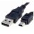 CABLE USB 2 0 F A MINI USB