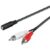 Cable Audio Jack 3 5 RCA 1 5m