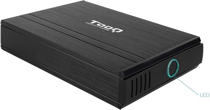 Caja Externa 3 5 Sata USB TOOQ Aluminio TQE-3520B