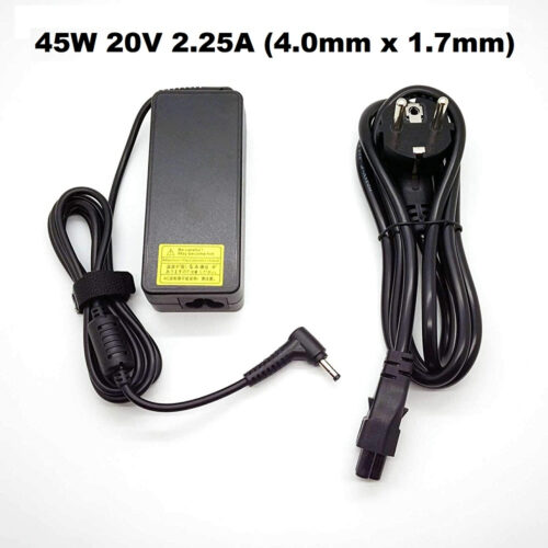 Cargador portátil Lenovo 45W 20V 2 25A 4 0 mm